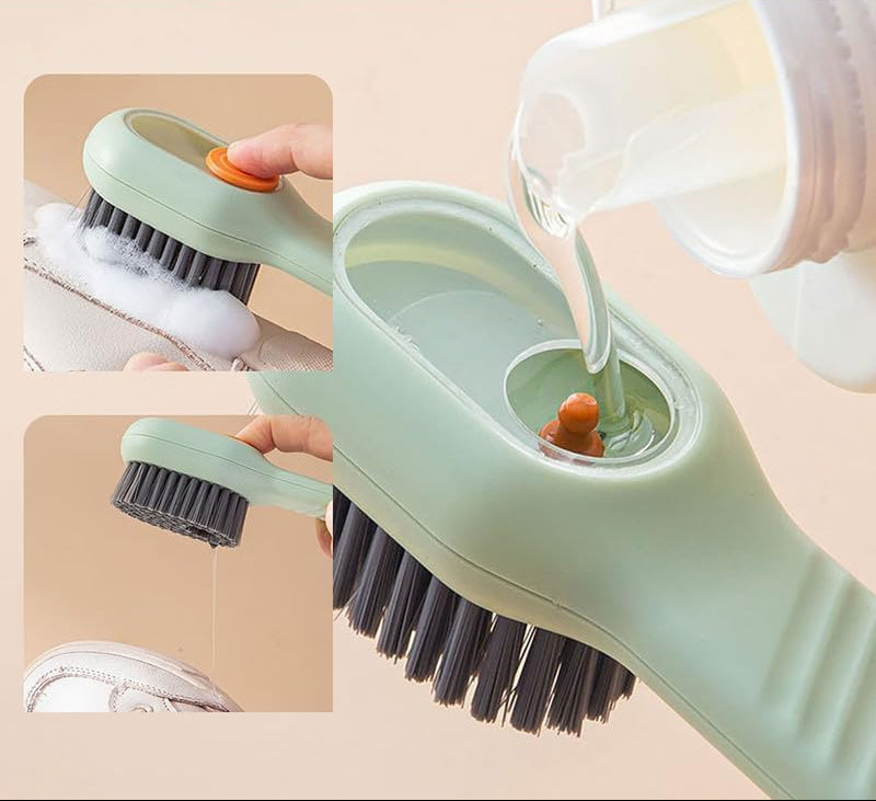 Multi-brush - Perie profesională de curățat cu dispenser integrat