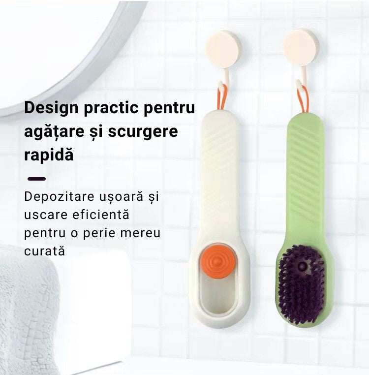 Multi-brush - Perie profesională de curățat cu dispenser integrat