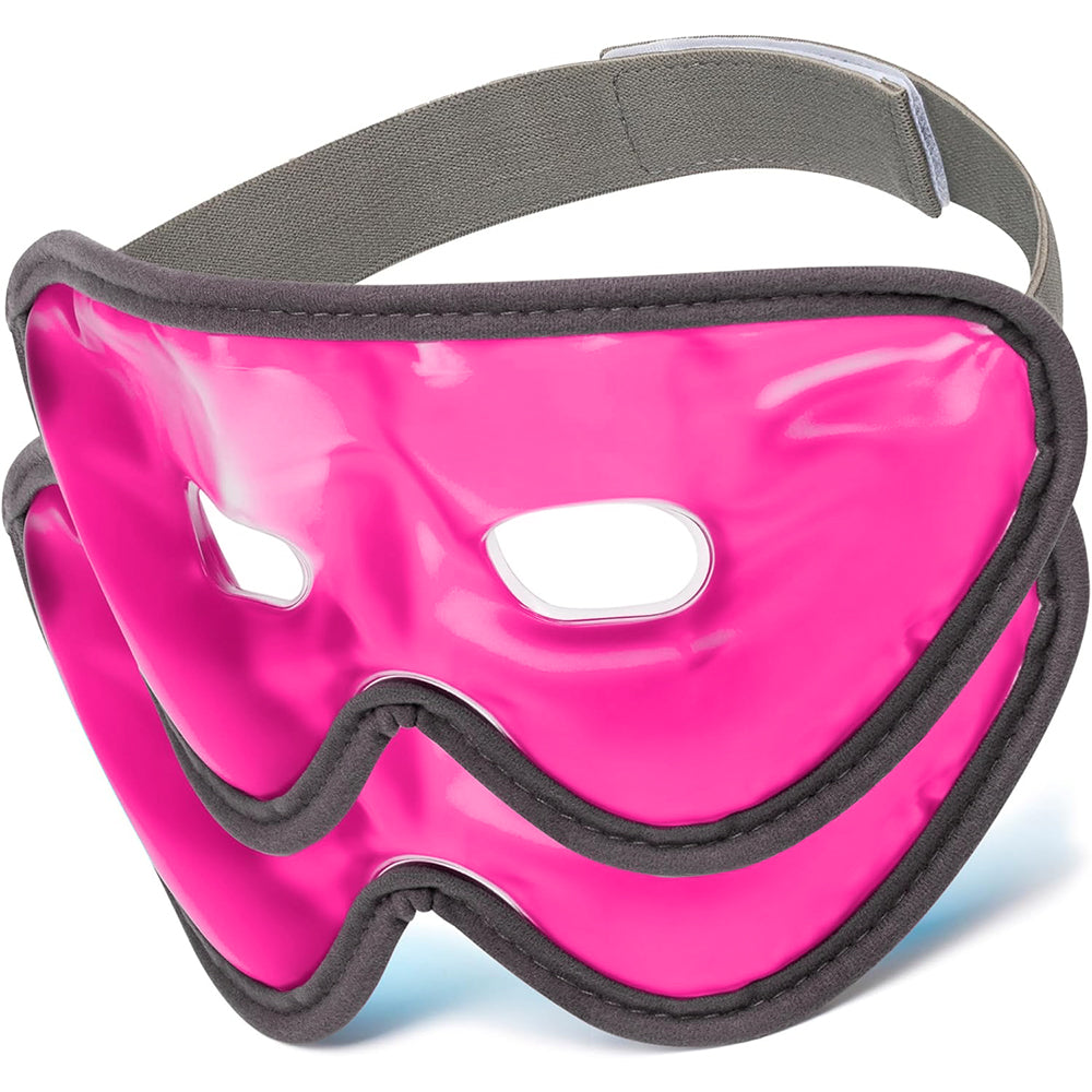 Veloura™ Eye Mask Pro – Mască cu Gel Rece și Caldă, Reutilizabilă, pentru Relaxare, Cearcăne și Ochi Obosiți